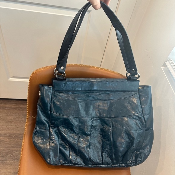 Miche Mary Prima Large Pleated Purse, Deep Blue/Green - Picture 8 of 8